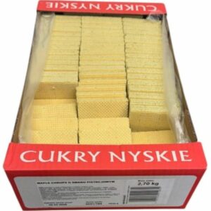 NYSKIE LUZ WAFLE CHRUPS PISTACJOWE 2,7KG