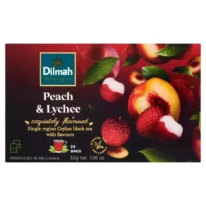 DILMAH H.OWOC PEACH & LYCHEE 20TB/12
