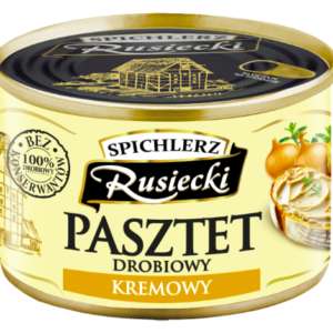 PAMA S.R.160g PASZTET DROBIOWY KREMOWY/12 PUSZKA SPICHLERZ RUSIECKI