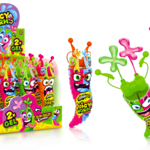 G JOHNY BEE ŻEL JUICY WORMS 58G/12 "77"