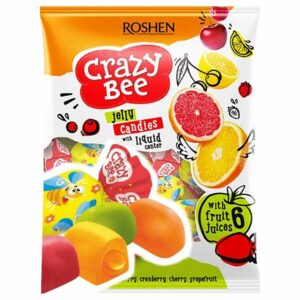 ROSHEN cuk.GALARETKA CRAZY BEE FRUTY 1/9