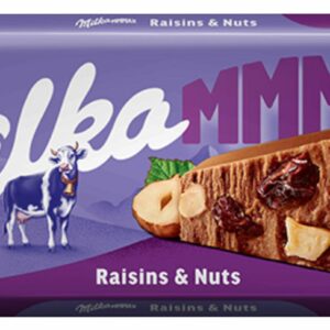 MILKA CZEKOLADA 270G RAISINS NUTS /15 270G