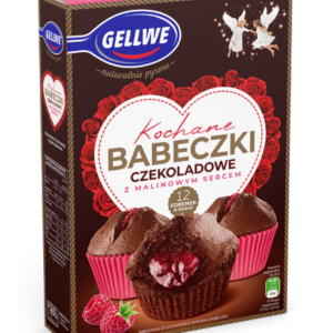 GELLWE BABECZKI CZEKOLADOWE Z MALINĄ 311G/6