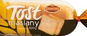 OSKROBA CHLEB TOSTOWY MAŚLANY 500G/8