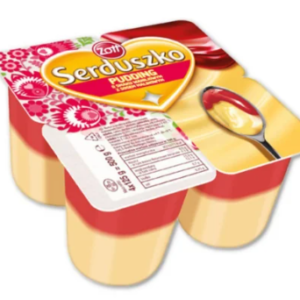 N ZOTT PUDDING SERDUSZKO WANILIA/MALINA 4*125G/6