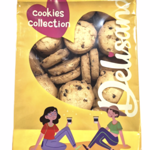 DELICPOL- LUZ CIASTKA CRUNCHY Z KAWAŁKAMI CZEKOLADY 1KG