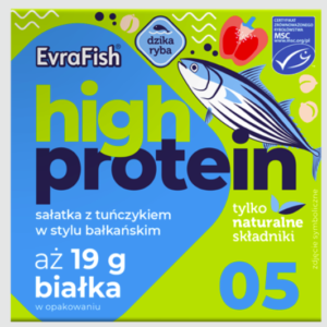 EVRA SAŁ. PROTEIN TUŃCZYK W STYLU BAŁKAŃSKIM 160G/7