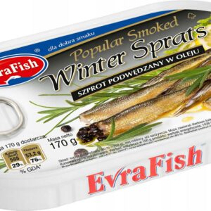 EVRA SZPROT 170G WINTER WĘDZONE W OLEJU/16