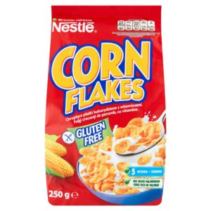PŁATKI-CORN FLAKES KUKURYDZ 250G/20 /10/CZERWONE