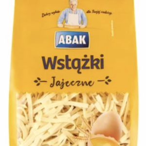 MAKARON ABAK WSTĄŻKI JAJECZNE TYP SIANKO 200G /15