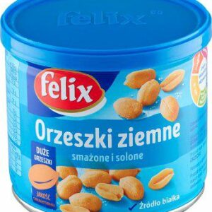 FELIX ORZECHY PUSZKA- SOLONE 140G/12 niebieska puszka