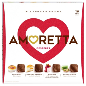 MIESZKO BOMBONIERKA AMORETTA DESSERTS 106G