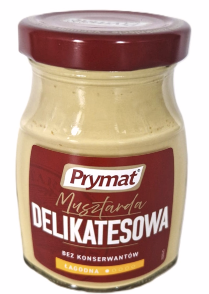PRYM. MUSZTARDA DELIKATESOWA 185G /9
