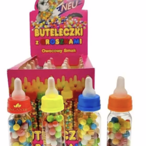 G BUTELECZKI Z GROSZKAMI 30G/24 RÓŻOWE OP Z KOTKIEM "11"
