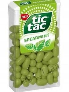 FERRERO TIC TAC SPEARMINT ZIELONY 18G*24