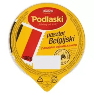 DROSED PASZTET BELGIJSKI 100G/15
