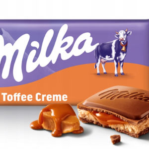 MILKA CZEKOLADA 100g TOFFEE CREAM /23