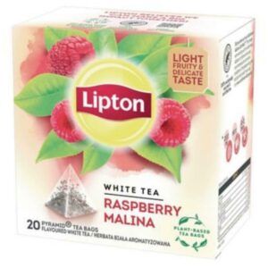 LIPTON EX 20SZT- WHITE TEA RASPBERRY /12 piram
