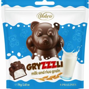 VOBRO BOMB. 74G PRALINY GRYZZZLI/14 EGO
