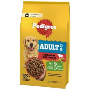 P PEDIGREE suchy 500g WOŁOWINA /12
