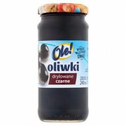 OLE! OLIWKI CZARNE DRYLOWANE CAŁE 240ML/12