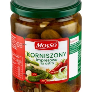 MOSSO sł.OGÓRKI IMPREZOWE Z CHILII 540ML/6 NA OSTRO