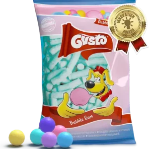 CHRUPKI GUSTO KUKURYDZIANE O SM. GUMY BALONOWEJ 80G/18