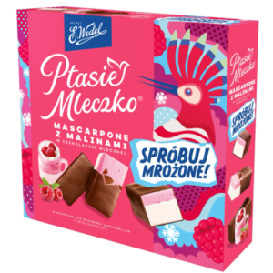 WEDEL PTASIE ML. MASCARPONE MALINA 340G/18