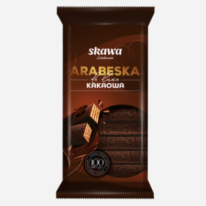 SKAWA WAFELKI 190G ARABESKA KAKAO DE LUXE /15
