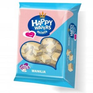 FLIS HAPPY WAFERS MINI WAF.WANILIA 560G/6