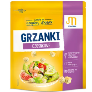 MAMUT GRZANKI CZOSNKOWE Z CZOSNKIEM NIEDŹWIEDZIM 150G/14