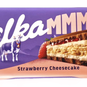 MILKA CZEKOLADA 300G STRAWBERRY CHEESECAKE/