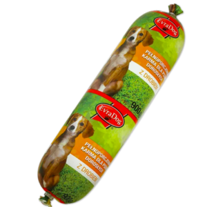 EVRA DOG PIES 900G BATON DRÓB/12 768szt