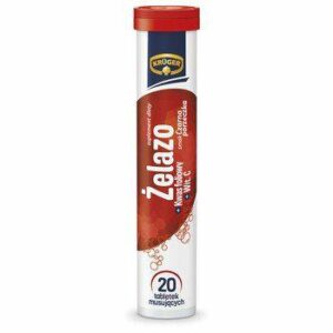 KRUGER WIT. ŻELAZO PLUS KWAS FOLIOWY+WIT.C 90G/16