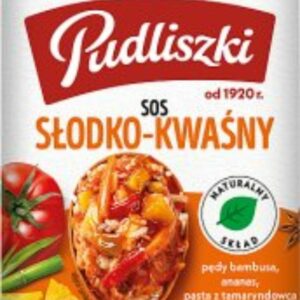 PUDLISZKI SOS SŁODKO KWAŚNY ŁAGODNY 500G /6