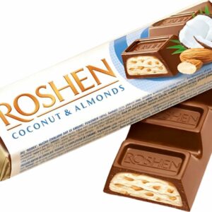 ROSHEN BATON NADZ. KOKOS-MIGDAŁ 38G /30 BIAŁY
