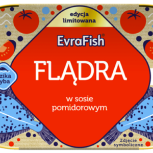 EVRA FLĄDRA W SOSIE POMIDOROWYM 170G/13