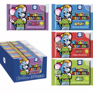 G PAPIER KNABBER-ESSPAPIER/25 KOLOROWY ODDZIELNIE PAKOWANY "109"