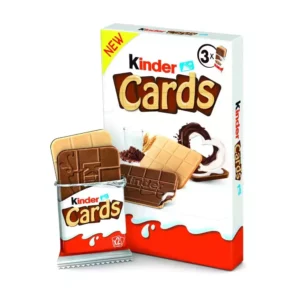 FERRERO KINDER CARDS WAFELEK 76,8G/18