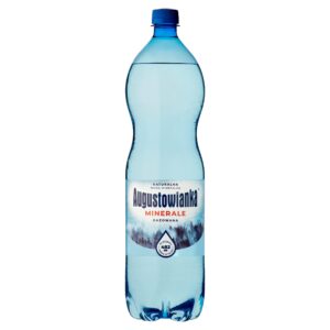 AUGUSTOWIANKA WODA GAZOWANA 1,5L PET