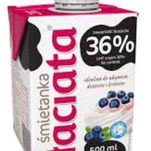 N ŁACIATE ŚMIETANA 36% 0,5L/8