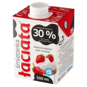 N ŁACIATE ŚMIETANA 30% 0.5L /8szt