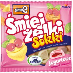 STORCK ŚMIEJŻELKI SOKKI JOGURTOWE 90G/24