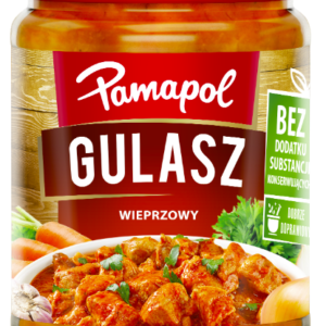 PAMA 500G GULASZ WIEPRZOWY /8 Pamapol