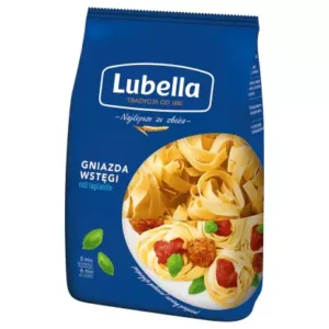 LUBELLA MAKA.GNIAZDA WSTĘGI 400G/8 TAGLIATELLE