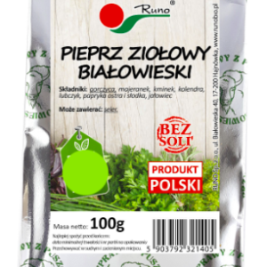 RUNO PIEPRZ ZIOŁOWY BIAŁOWIESKI 100G/8%
