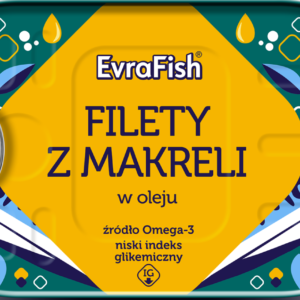 EVRA FILET Z MAKRELI W OLEJU 170G/16