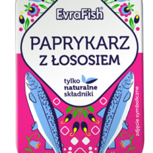 EVRA PAPRYKARZ Z ŁOSOSIEM 125G/12
