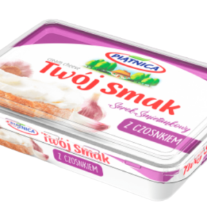 N PIĄTNICA SEREK TWÓJ SMAK Z CZOSN. 135g