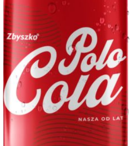 ZBYSZKO 330ML GAZ POLO COLA /12 PUSZKA